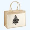 Cotton Pocket Jute Shopper Thumbnail