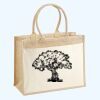 Cotton Pocket Jute Shopper Thumbnail