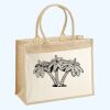 Cotton Pocket Jute Shopper Thumbnail