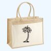Cotton Pocket Jute Shopper Thumbnail
