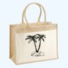 Cotton Pocket Jute Shopper Thumbnail