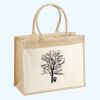 Cotton Pocket Jute Shopper Thumbnail