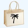 Cotton Pocket Jute Shopper Thumbnail