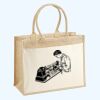 Cotton Pocket Jute Shopper Thumbnail