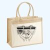 Cotton Pocket Jute Shopper Thumbnail