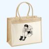 Cotton Pocket Jute Shopper Thumbnail