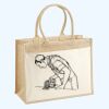 Cotton Pocket Jute Shopper Thumbnail