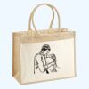 Cotton Pocket Jute Shopper Thumbnail