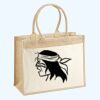 Cotton Pocket Jute Shopper Thumbnail