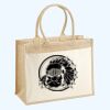 Cotton Pocket Jute Shopper Thumbnail