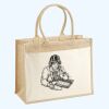 Cotton Pocket Jute Shopper Thumbnail