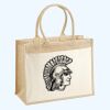Cotton Pocket Jute Shopper Thumbnail