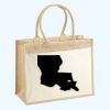 Cotton Pocket Jute Shopper Thumbnail
