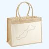 Cotton Pocket Jute Shopper Thumbnail