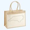 Cotton Pocket Jute Shopper Thumbnail