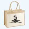 Cotton Pocket Jute Shopper Thumbnail