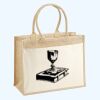 Cotton Pocket Jute Shopper Thumbnail