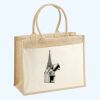 Cotton Pocket Jute Shopper Thumbnail
