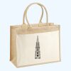 Cotton Pocket Jute Shopper Thumbnail