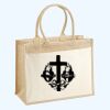 Cotton Pocket Jute Shopper Thumbnail