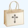 Cotton Pocket Jute Shopper Thumbnail