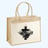 Cotton Pocket Jute Shopper Thumbnail