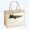Cotton Pocket Jute Shopper Thumbnail