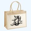 Cotton Pocket Jute Shopper Thumbnail