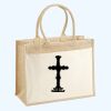 Cotton Pocket Jute Shopper Thumbnail