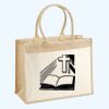 Cotton Pocket Jute Shopper Thumbnail