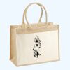 Cotton Pocket Jute Shopper Thumbnail