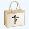 Cotton Pocket Jute Shopper Thumbnail