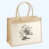 Cotton Pocket Jute Shopper Thumbnail