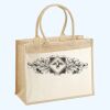 Cotton Pocket Jute Shopper Thumbnail