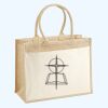Cotton Pocket Jute Shopper Thumbnail