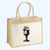 Cotton Pocket Jute Shopper Thumbnail
