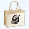 Cotton Pocket Jute Shopper Thumbnail