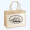 Cotton Pocket Jute Shopper Thumbnail