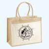 Cotton Pocket Jute Shopper Thumbnail