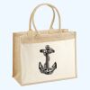 Cotton Pocket Jute Shopper Thumbnail