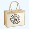 Cotton Pocket Jute Shopper Thumbnail