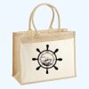 Cotton Pocket Jute Shopper Thumbnail