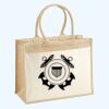 Cotton Pocket Jute Shopper Thumbnail