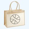 Cotton Pocket Jute Shopper Thumbnail
