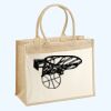 Cotton Pocket Jute Shopper Thumbnail