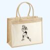 Cotton Pocket Jute Shopper Thumbnail