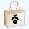 Cotton Pocket Jute Shopper Thumbnail