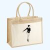 Cotton Pocket Jute Shopper Thumbnail
