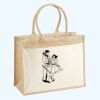 Cotton Pocket Jute Shopper Thumbnail