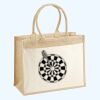 Cotton Pocket Jute Shopper Thumbnail